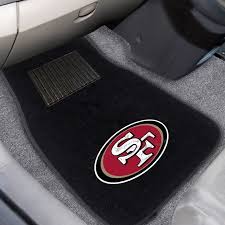 San Francisco 49ers Embroidered Car Mat Set