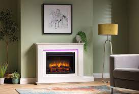 Castleton Electric Fireplace Suite