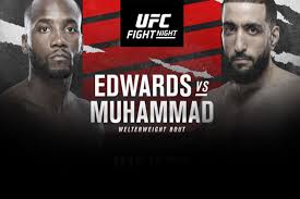 Where and how to watch ufc 257? Ufc Fight Night Edwards Vs Muhammad Live On Sony Liv Fight Card
