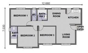 3 Bathroom 80kmitrad Kmi Houseplans
