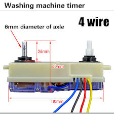 Adjust the height of washing machine to be kept horizontally. General Purpose Semi Automatic Double Cylinder Washing Machine 4 Wire Double Axis Timer Washing Timer Switch Washing Machine Parts Aliexpress