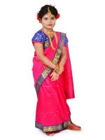 PIPILIKA® Indian Beautiful Pure Silk Saree for Kids & Baby Girls with  Stitched Beautiful Blouse (102) (BLUE) | Kids Dress Online | Online  Bookstore | Bengali Books - AR Bazaar