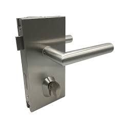 Glass Door Lock With Mortise Lock And