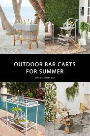 22 Best Outdoor Bar Carts For Summer