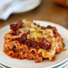easy meat lasagna recipe no ricotta