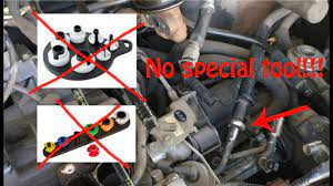 how to disconnect a fuel line without a