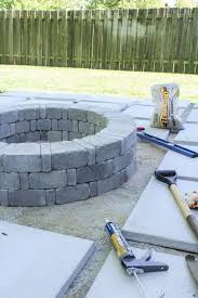 Diy Patio With Grass Between Pavers And