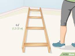 Simple Ways To Hang A Ladder On A Wall