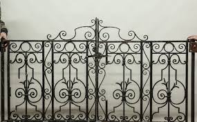 Antique Garden Gates With Fl Motifs