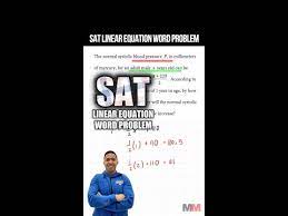 Of Algebra Linear Equation Word Problem