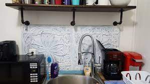 Install a new pressed tin backsplash above is a perfect project in this regard. Top 10 Interesting And Unique Ideas For Tin Backsplash Tiles In Your Home Decorative Ceiling Tiles Inc Store
