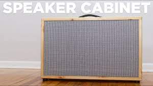 d i y guitar speaker cabinet build