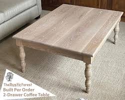 Traditional Farmhouse Coffee Table With