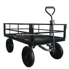Wagon Cart Garden Cart Heavy Duty Steel