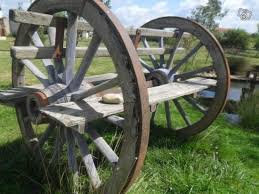 Wagon Wheel Bench Wagon Wheel Cartwheel