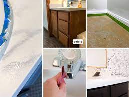 how to paint laminate countertops not