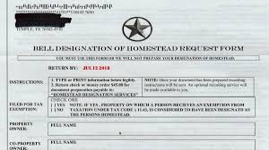 beware of designation of homestead