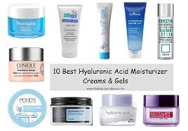best hyaluronic acid moisturizer creams