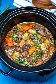 lamb stew irish in a slow cooker