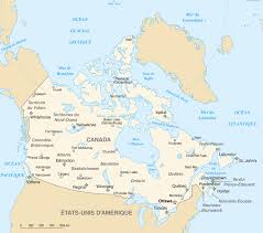 map of canada cities major cities and