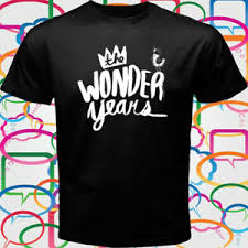 Details About The Wonder Years Punk Rock Band Logo Mens Black T Shirt Size S To 3xl