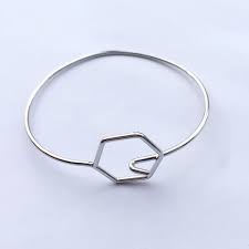 Adjustable Bangle Can Open And Diy With Pendants Charms Hexagonal Bangle 1 5mm Fine Tiny Bracelet Bangle Size Chart Amber Bangle From Jewelryfy