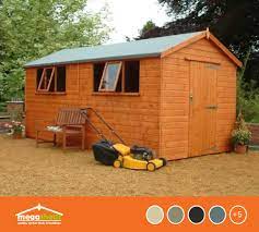 the heavy duty apex garden sheds north