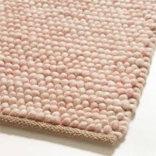orlian wool elegant pink kids area rug