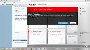 I went through the process of removing mcafee off my computer using control panel, but i still have the onesearch that i can't. Mcafee Keep Telling Me Your Computer Is At Risk Windows 8 Help Forums