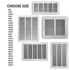 Return Vent Cover Sizes Clearance Save