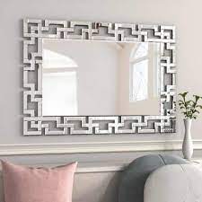 Frameless Mirrors Home Decor The