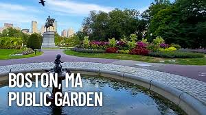 the public garden boston walking tour