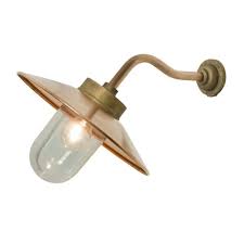 exterior bracket light canted round