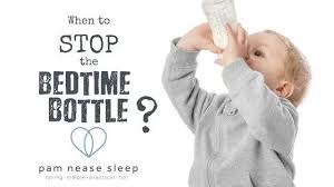 When To Stop The Bedtime Bottle Sleep