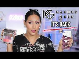 brand unbox new makeup makeup geek