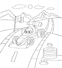 Coloring is a great activity for your little drivers. Cartoon Vector Illustration Of Sport Race Car Stock Illustration Illustration Of Object Machine 157266165