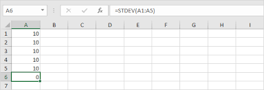 Standard Deviation In Excel Easy Excel Tutorial