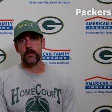 A bit with patrick supposedly mentoring a youngster to someday host awards shows was an. The Internet Mocks Aaron Rodgers Ridiculous New Handlebar Mustache Brobible