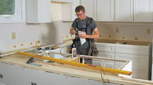 install flat pack kitchen cabinets