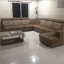 indian style u shaped corner sofa set