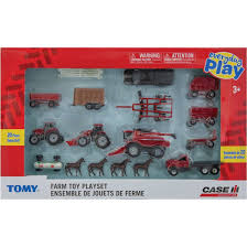 case ih 1 64 scale farm toy playset
