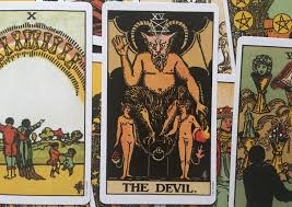 The devil is one of those scary tarot cards that doesn't look like it's going to hold a good message for you. The Devil Tarot Card The Meanings In The Tarot Deck