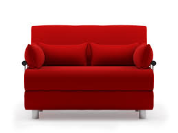 rolly sofa bed fabric red furniture