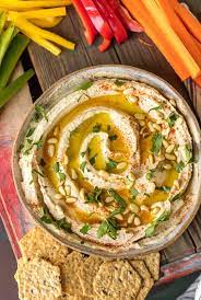 Homemade Hummus Recipe gambar png