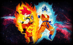 This is a wallpaper of goku in his kaioken state. The Gods By Blackshadowx306 On Deviantart