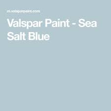 Valspar Paint Sea Salt Blue Blue