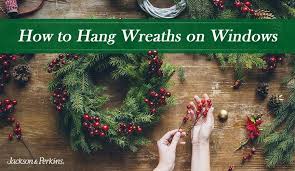 How To Hang Wreaths On Windows New Guide