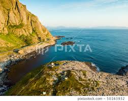 Bestill billige flybilletter, hotell og leiebil. Seascape On Andoya Island Norway Stock Photo 50163932 Pixta