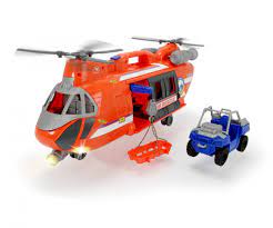 toy rescue helicopter with winch flash