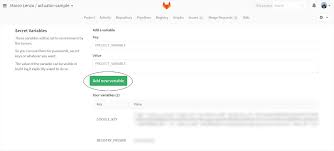 spring boot application with gitlab ci